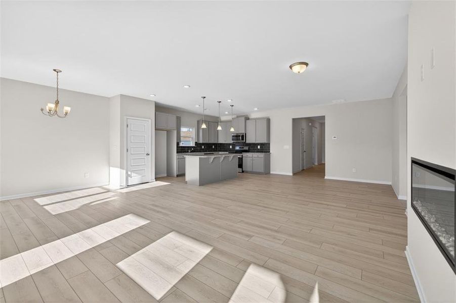 Spacious, unfurnished interior of a new home in Roxeywood Park, Winder (Image 32).