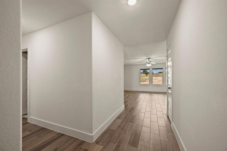 Spacious, unfurnished interior of a new home in Gatlin Ranch, Springtown (Image 22). Spacious, unfurnished interior of a new home in Gatlin Ranch, Springtown (Image 22).