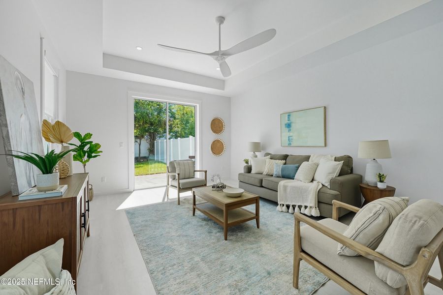 Furnished interior view inside a new home in , Jacksonville Beach (Image 14).