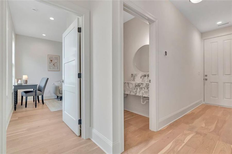 Furnished interior view inside a new home in , Senoia (Image 11).
