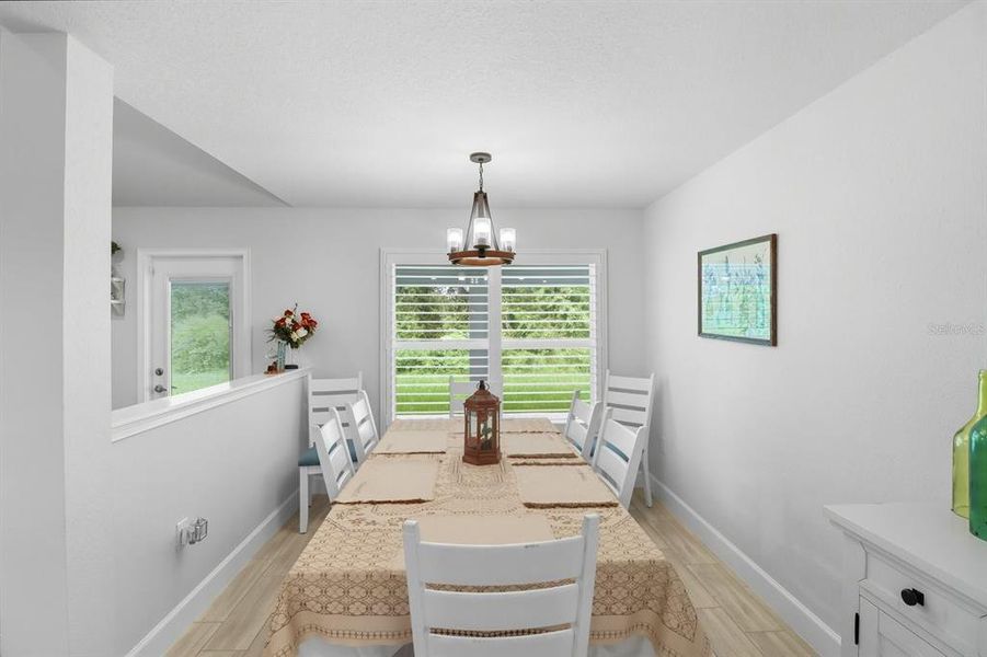 Furnished interior view inside a new home in , Dunnellon (Image 2).