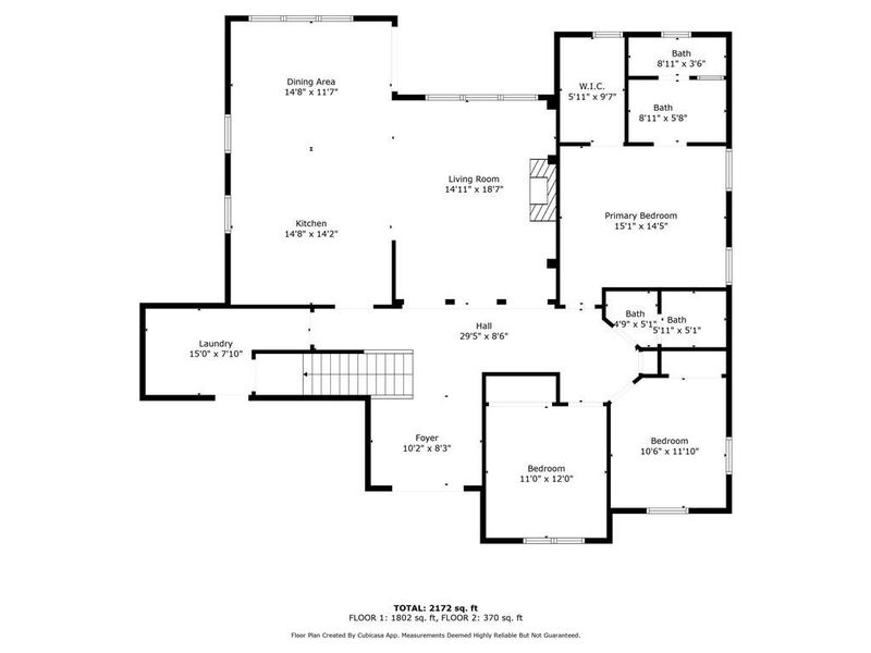 2D floor plan layout of this home in , Dallas, GA (Image 30).