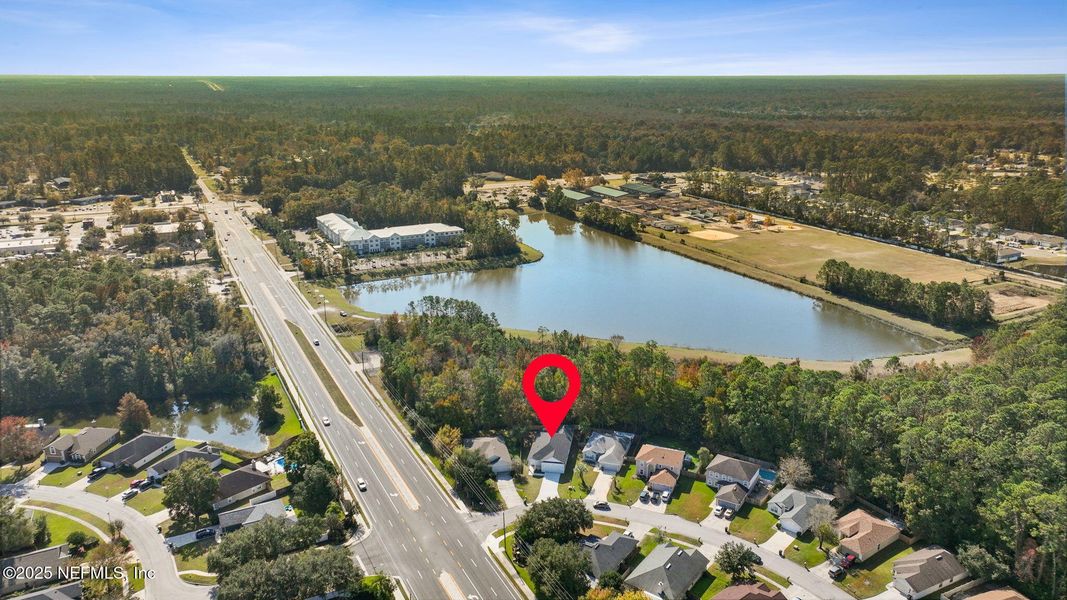 Front exterior of a new home in , Middleburg, FL, highlighting curb appeal (Image 21).