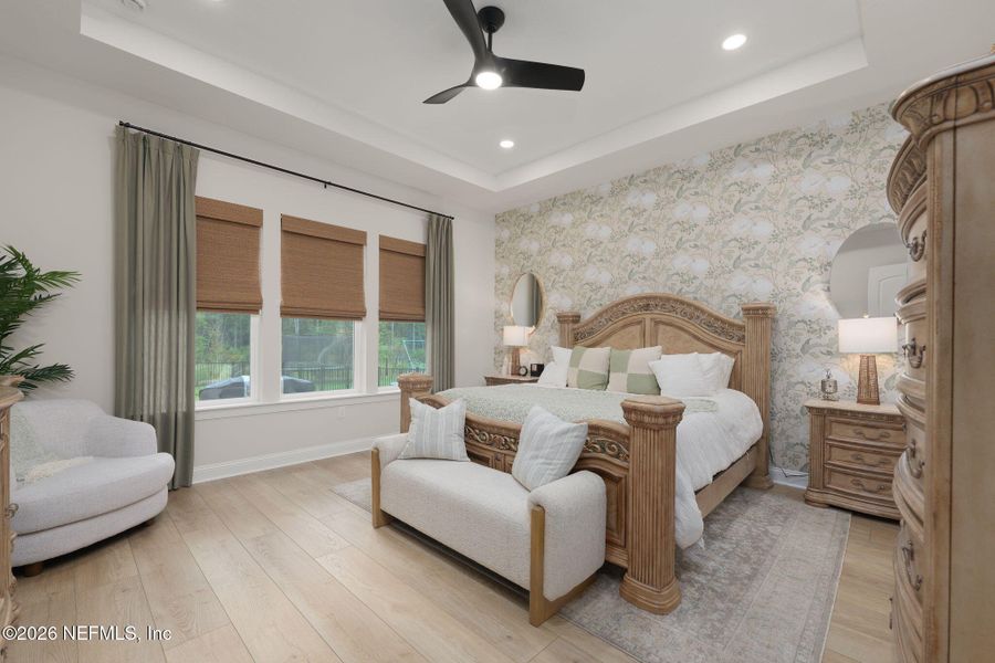 Furnished interior view inside a new home in , St. Augustine (Image 17).