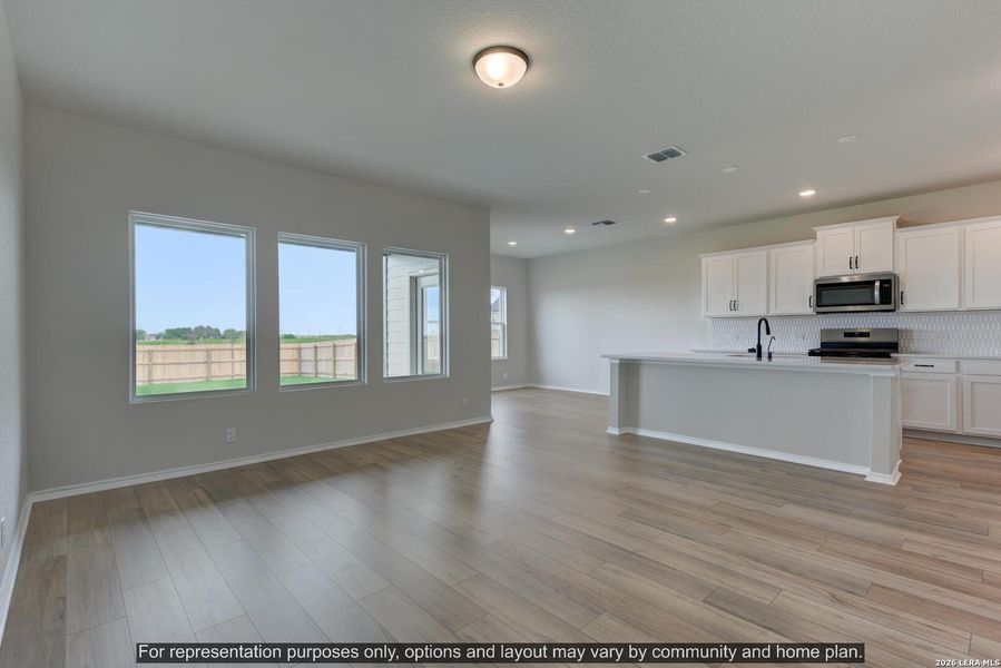 Spacious, unfurnished interior of a new home in The Wilder, Adkins (Image 13).