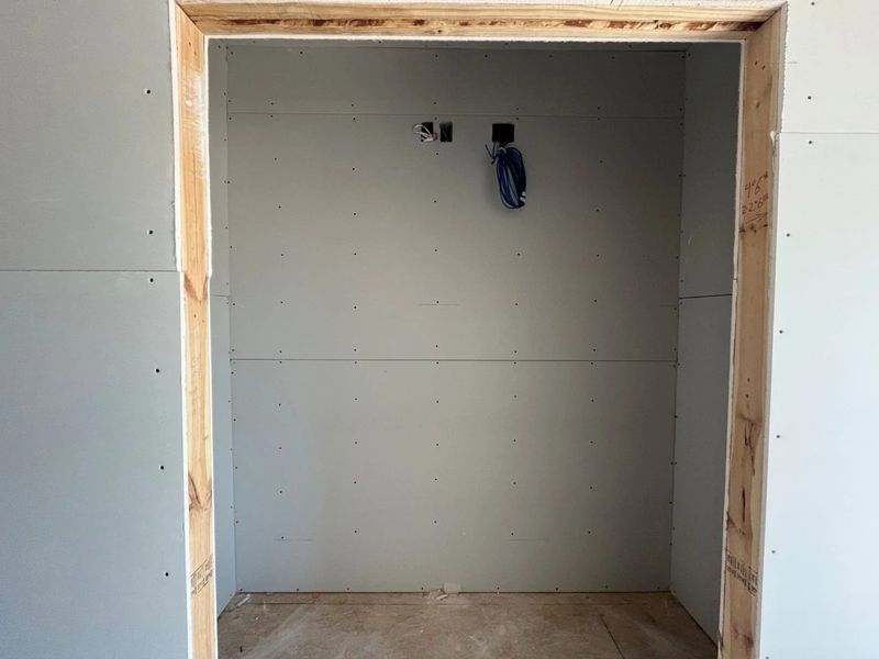 In-progress construction of a new home in Lariat, Liberty Hill, TX (Image 28).