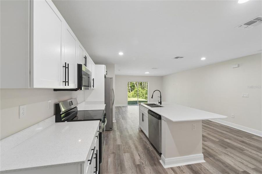 Furnished interior view inside a new home in , Deland (Image 16).