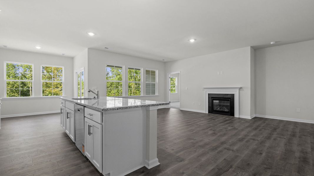 Furnished interior view inside a new home in Cambridge Park, Mebane (Image 5).