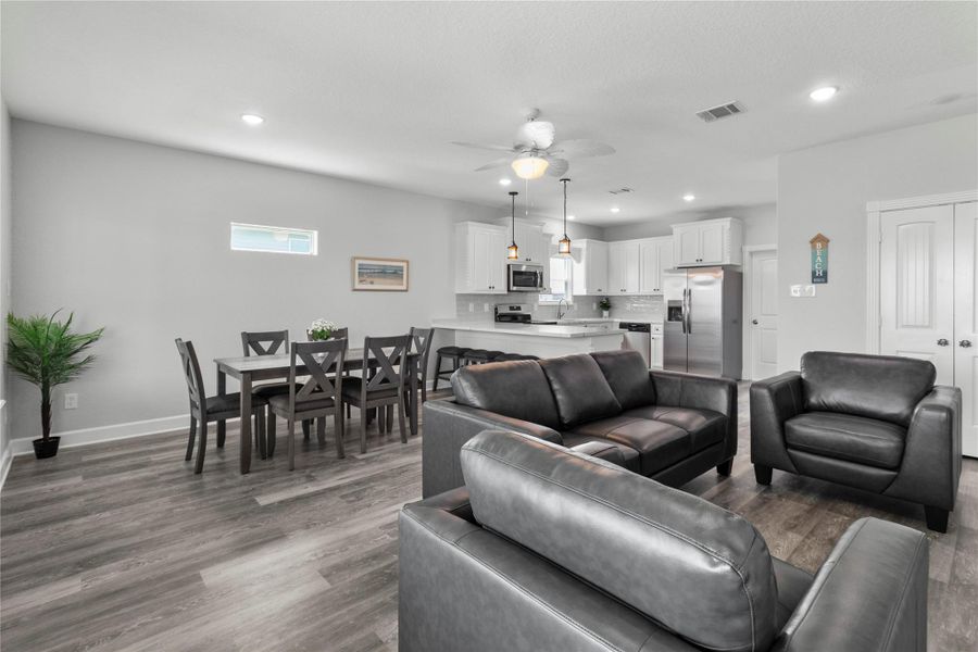 Dining and Living Room