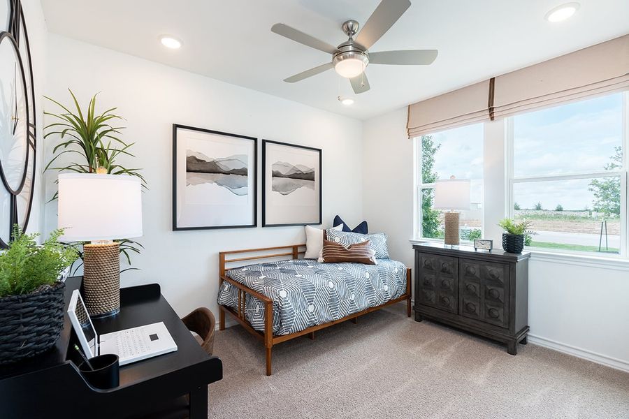 Furnished interior view inside a new home in Lisso, Pflugerville (Image 10).
