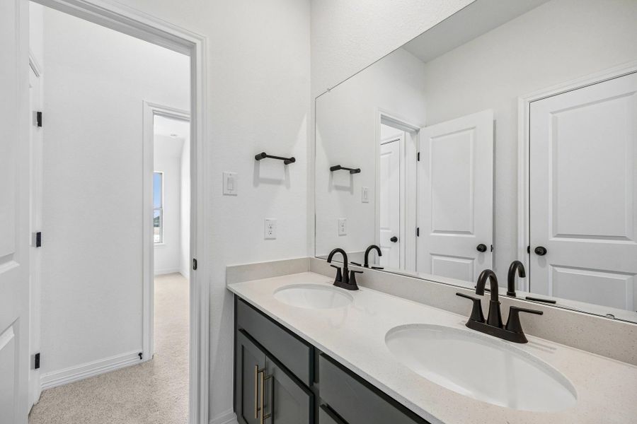 Furnished interior view inside a new home in Austin Point, Richmond (Image 7). Furnished interior view inside a new home in Austin Point, Richmond (Image 7).