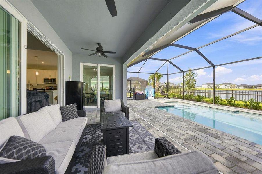 Exterior details and patio area of a home in , Punta Gorda (Image 39). Exterior details and patio area of a home in , Punta Gorda (Image 39).