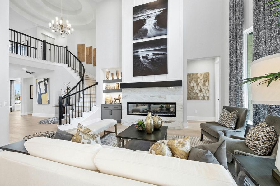 Furnished interior view inside a new home in Candela, Richmond (Image 15).