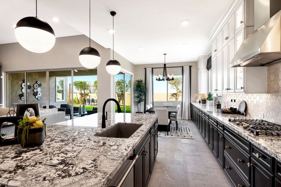 Representative furnished interior of a home built from the Cholla Plan 5541 by Tri Pointe Homes in Whispering Hills, Laveen (Image 8).