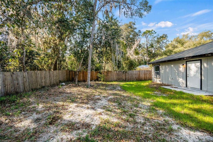 Exterior details and patio area of a home in , Gainesville (Image 21).