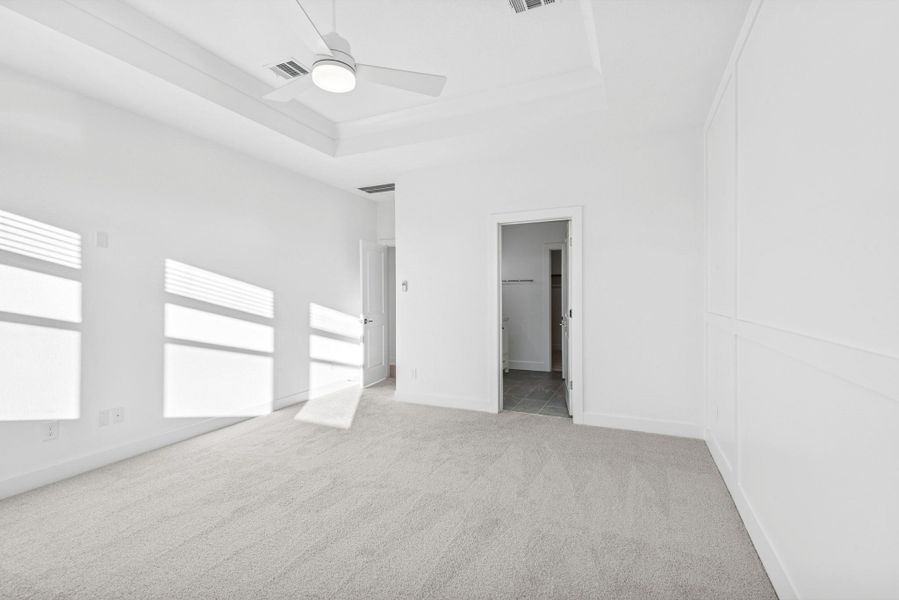 Private primary suite