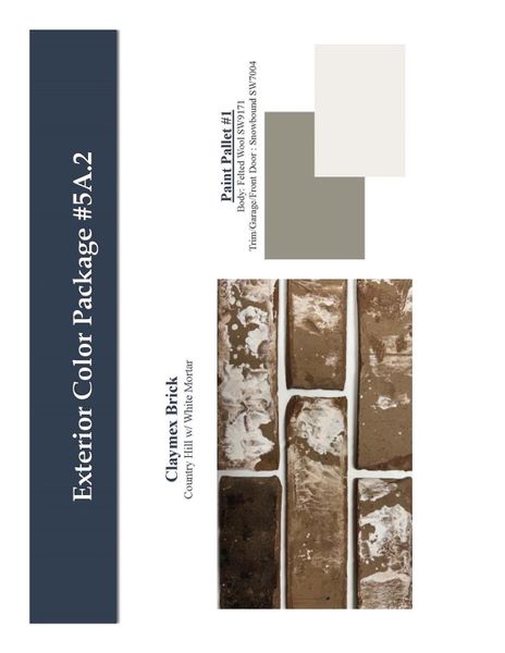 Sample of building materials used in homes in Sundance Cove, Crosby (Image 4). Sample of building materials used in homes in Sundance Cove, Crosby (Image 4).