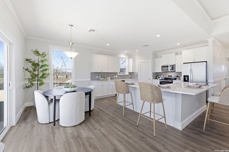 Furnished interior view inside a new home in Lonesome Dove, San Antonio (Image 39).