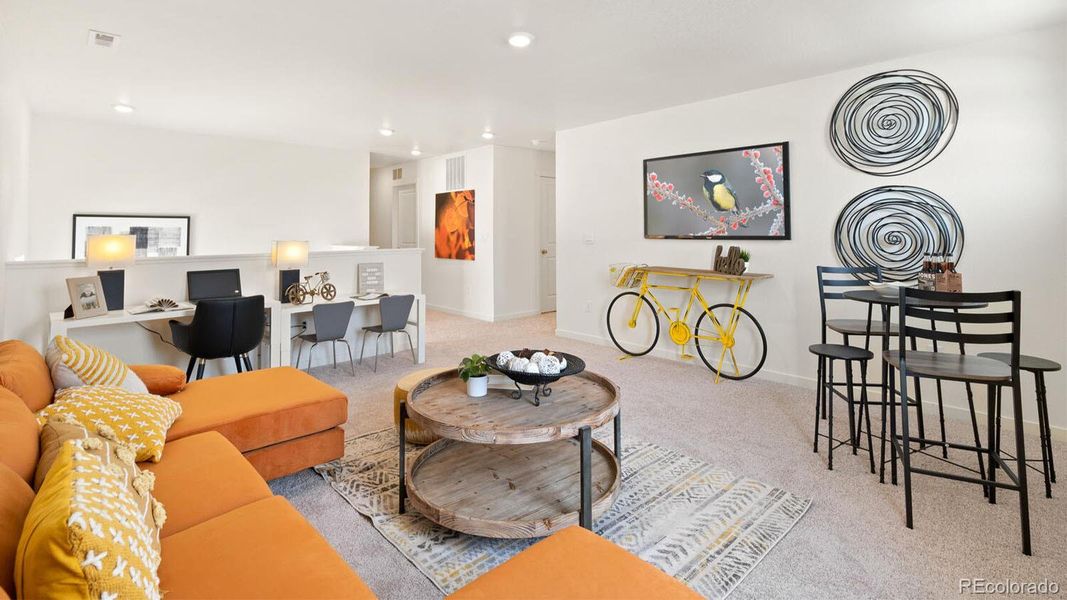 Furnished interior view inside a new home in Brighton Crossing, Brighton (Image 17).