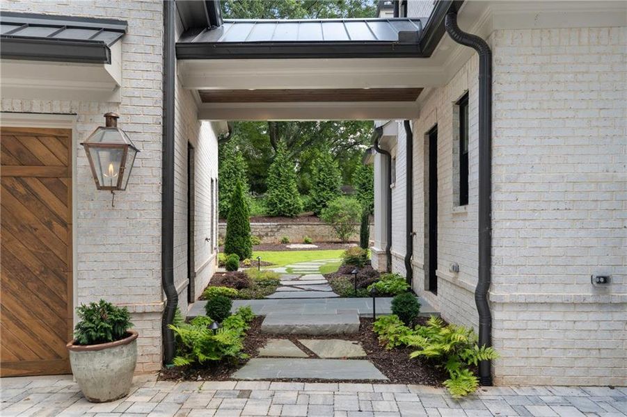 Exterior details and patio area of a home in , Alpharetta (Image 31).