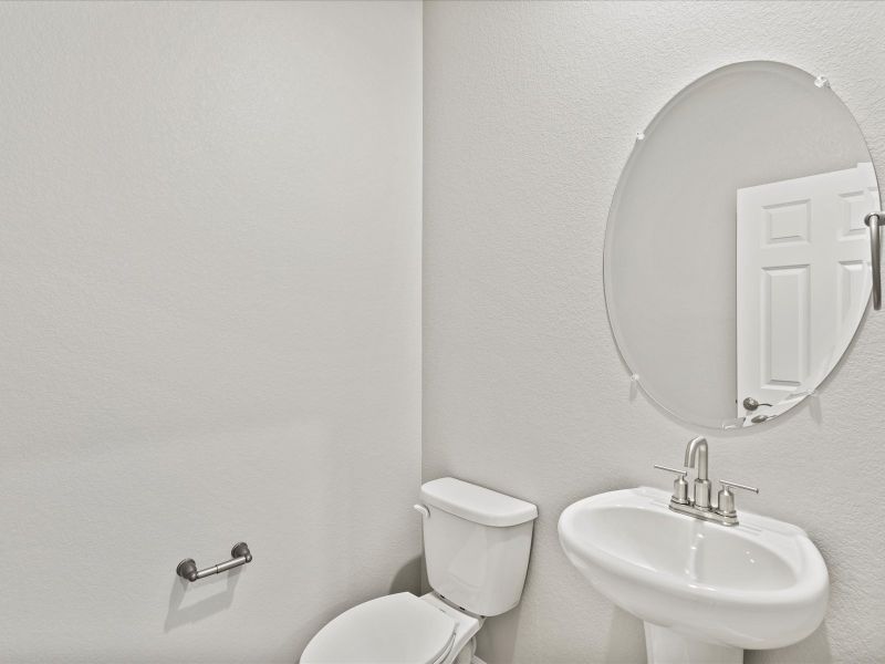 The Chatfield floorplan image taken at a Meritage Homes community in Johnstown, CO