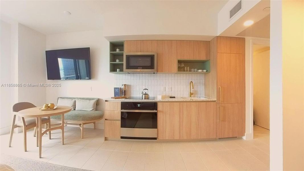 Furnished interior view inside a new home in , Miami (Image 13).