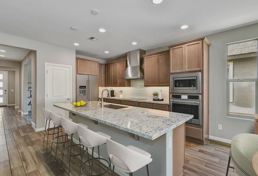Virtually Staged Wickenburg Ranch Valletta HS 1848 Kitchen - 2 of 22