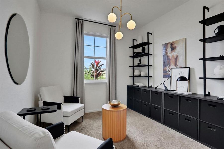 Furnished interior view inside a new home in , Palm Coast (Image 21). Furnished interior view inside a new home in , Palm Coast (Image 21).