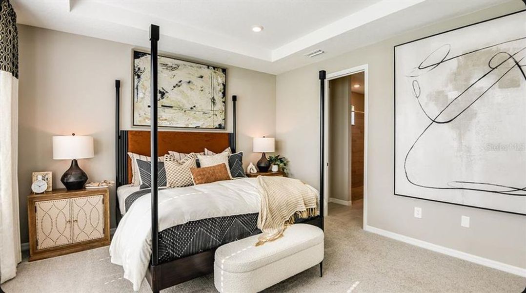 Furnished interior view inside a new home in Westview, Kissimmee (Image 8).