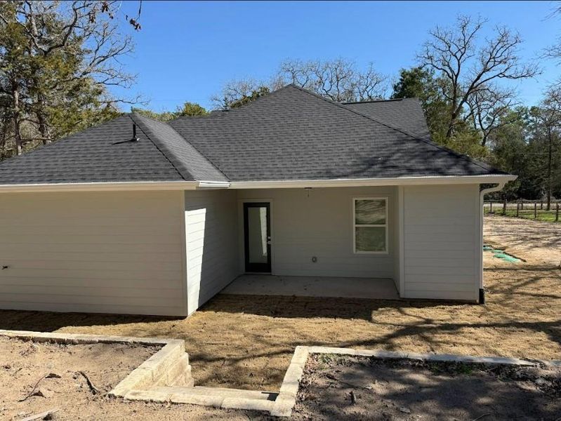 Experience the perfect blend of relaxation and outdoor living with this inviting covered back patio, seamlessly connecting to a charming private backyard. This serene space leads into an expansive oversized backyard, ideal for gatherings, gardening, or simply unwinding in nature.