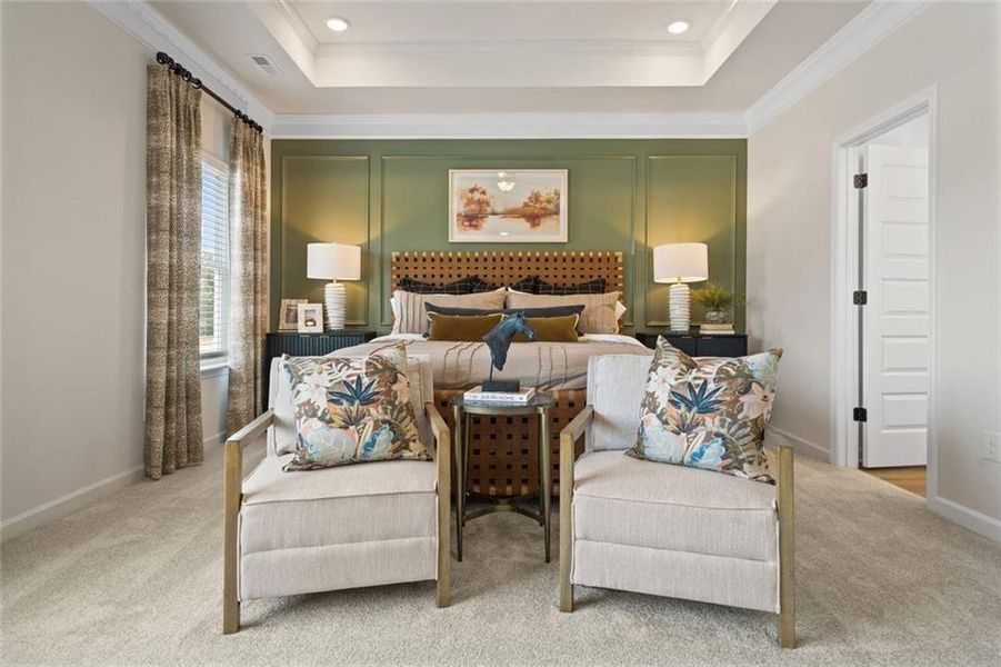 Furnished interior view inside a new home in Hillcrest Park, Ringgold (Image 12).