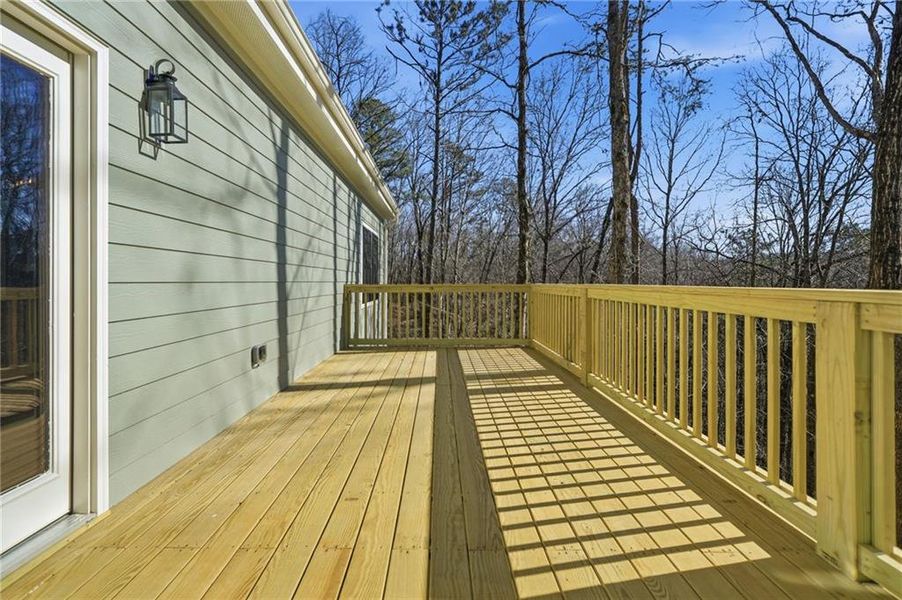 Exterior details and patio area of a home in , Ball Ground (Image 27).