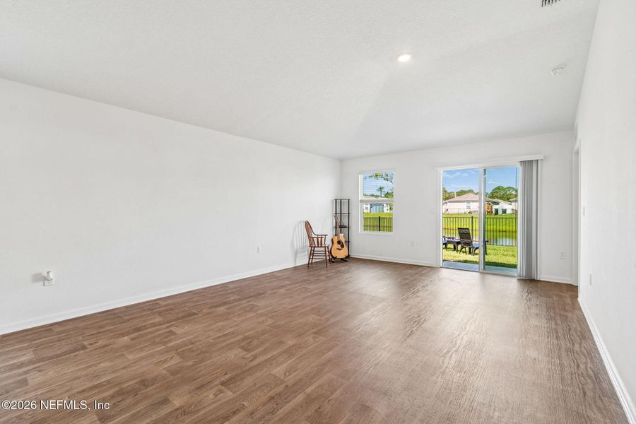 Spacious, unfurnished interior of a new home in Ravenswood Village, St. Augustine (Image 23). Spacious, unfurnished interior of a new home in Ravenswood Village, St. Augustine (Image 23).