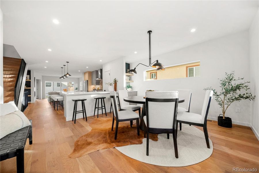 Furnished interior view inside a new home in , Denver (Image 33). Furnished interior view inside a new home in , Denver (Image 33).