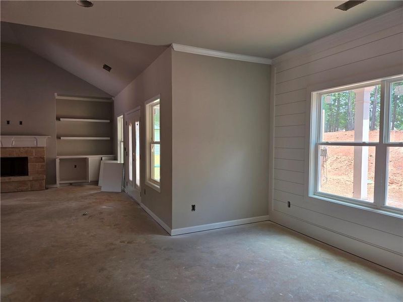 In-progress construction of a new home in , Bethlehem, GA (Image 11).