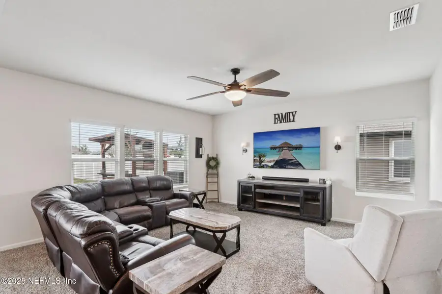 Furnished interior view inside a new home in Cross Creek Express, Green Cove Springs (Image 15).