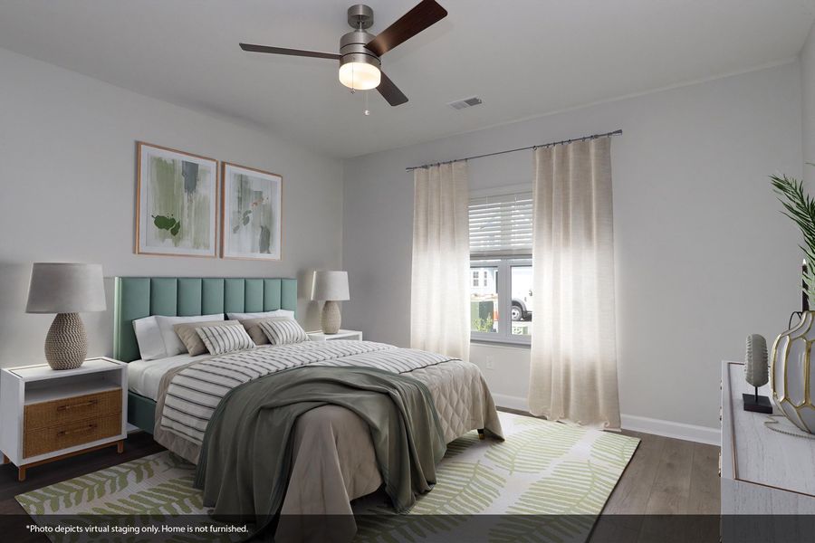 Furnished interior view inside a new home in Arcadia, Myrtle Beach (Image 10).