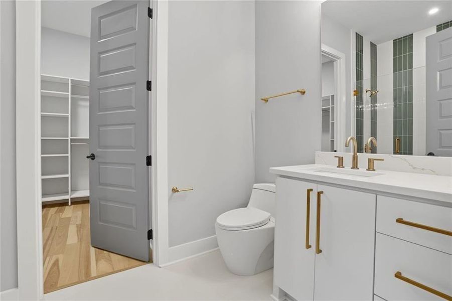 Furnished interior view inside a new home in , Marietta (Image 44).
