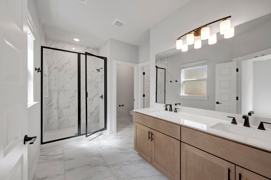 Furnished interior view inside a new home in Park Central, Georgetown (Image 15).
