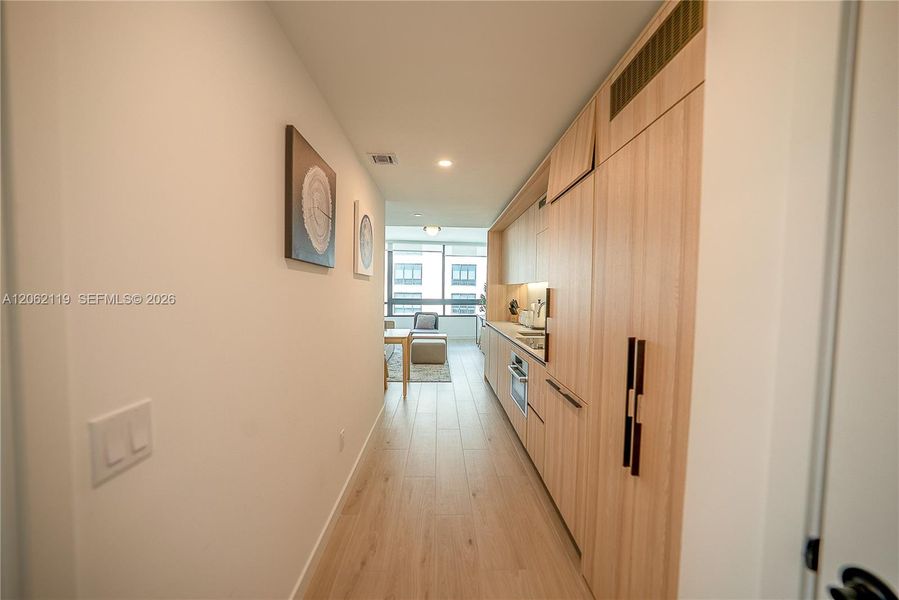 Furnished interior view inside a new home in , Miami (Image 14). Furnished interior view inside a new home in , Miami (Image 14).