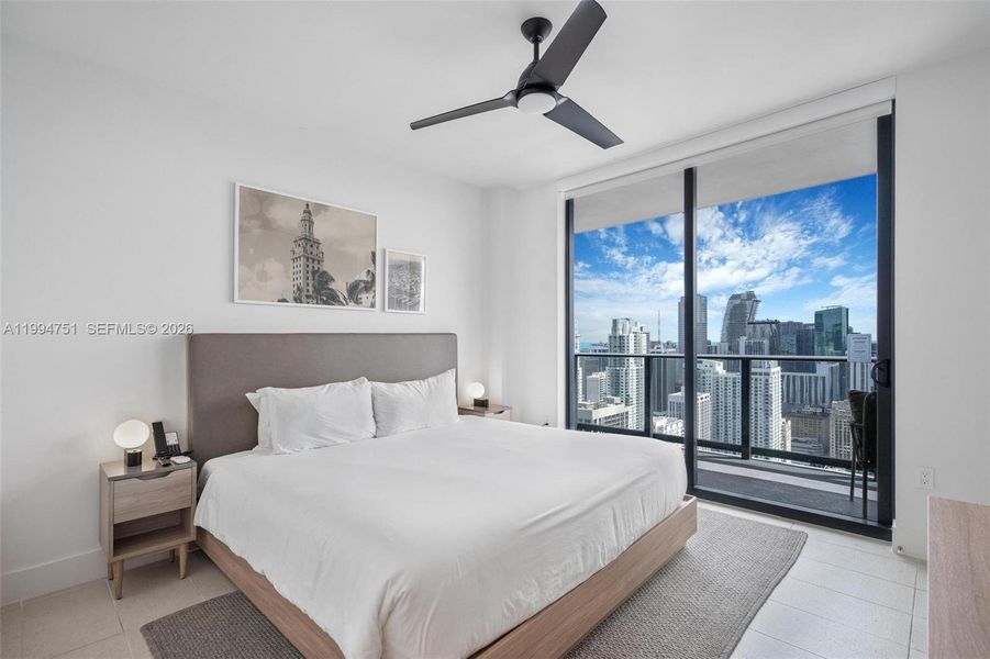 Furnished interior view inside a new home in , Miami (Image 15).