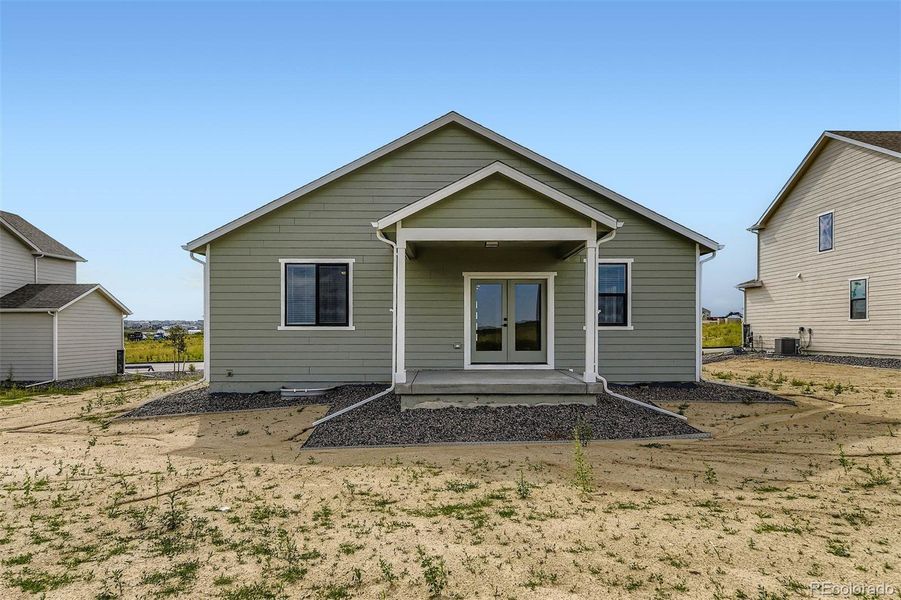Exterior details and patio area of a home in Spring Valley Ranch, Elizabeth (Image 18). Exterior details and patio area of a home in Spring Valley Ranch, Elizabeth (Image 18).
