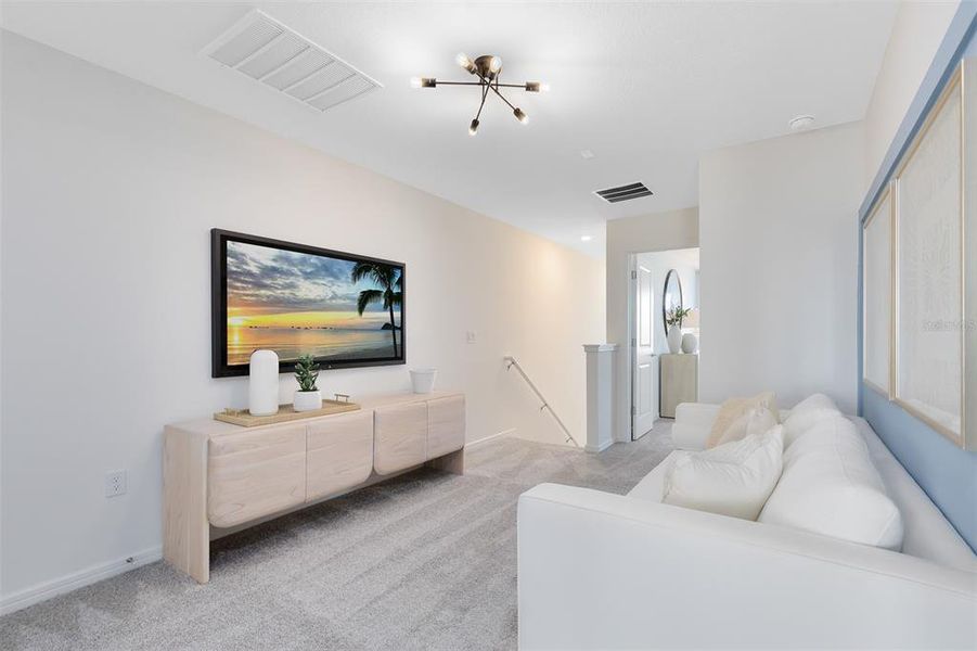 Furnished interior view inside a new home in EverBe, Orlando (Image 4).
