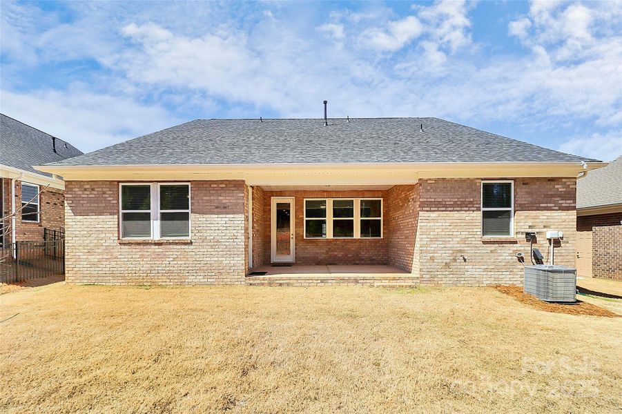 Exterior details and patio area of a home in , Mint Hill (Image 25).