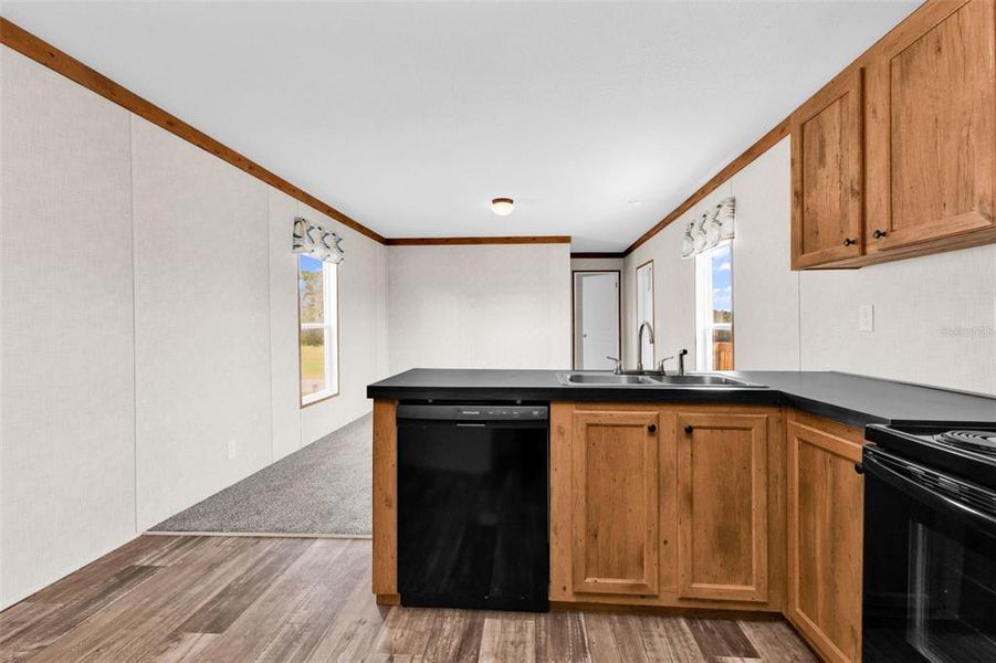 Furnished interior view inside a new home in , Port Charlotte (Image 9). Furnished interior view inside a new home in , Port Charlotte (Image 9).