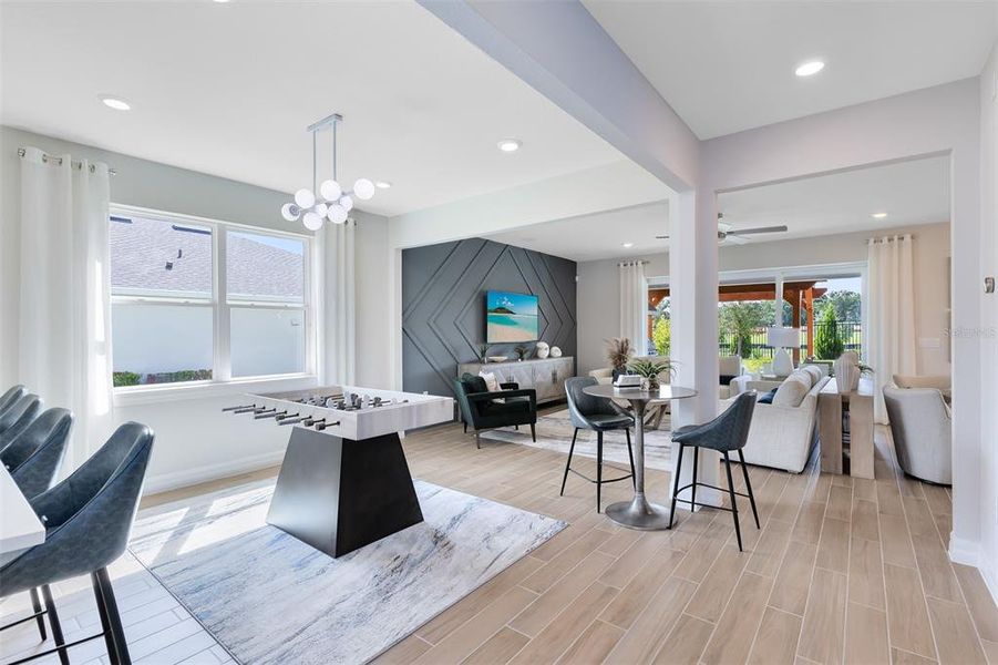Furnished interior view inside a new home in Hartford Terrace, Davenport (Image 21).