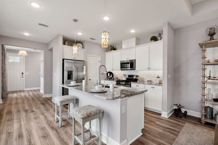 Representative furnished interior of a home built from the The Apopka by Providence Homes (Florida) in Reflections at Nocatee, Nocatee (Image 17).