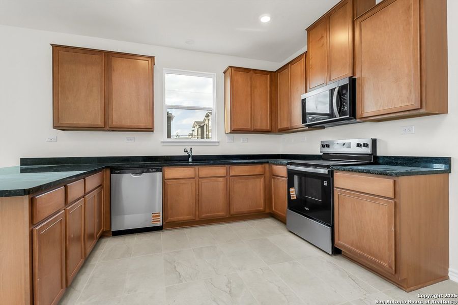 Furnished interior view inside a new home in Medina Crossing, Von Ormy (Image 6).