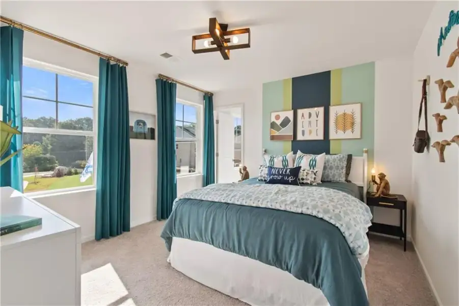 Furnished interior view inside a new home in Kingston, Locust Grove (Image 25).