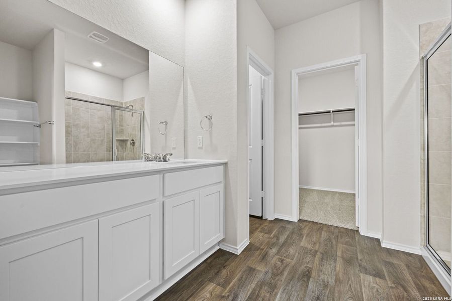 Furnished interior view inside a new home in Redbird Ranch, San Antonio (Image 8).